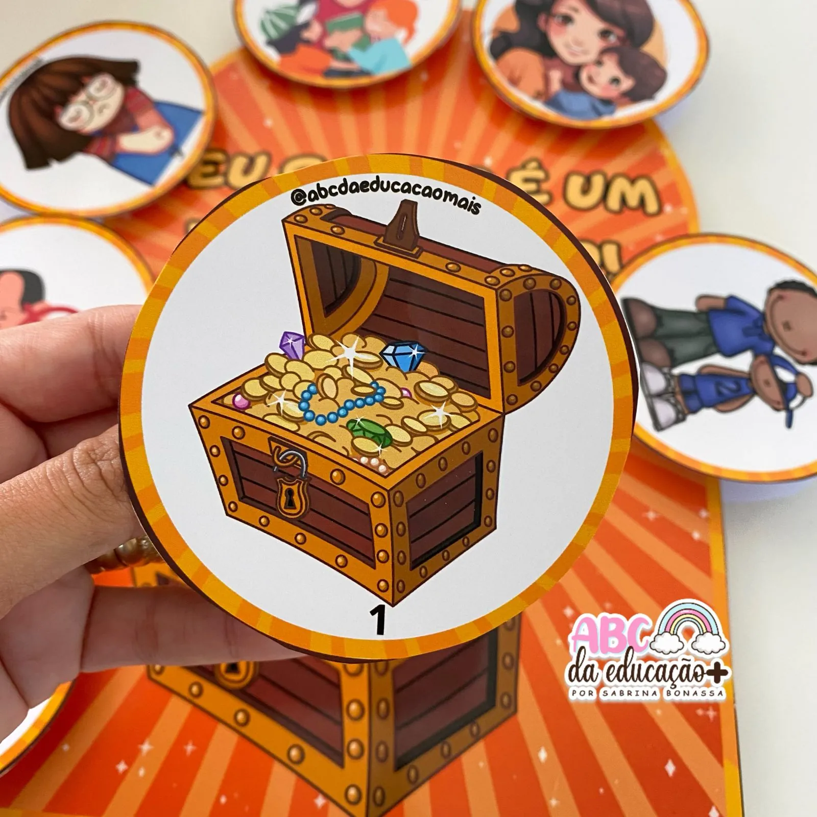 Luva Musical – O Seu Corpo é um Tesourinho – MAIO LARANJA - Imagem 5