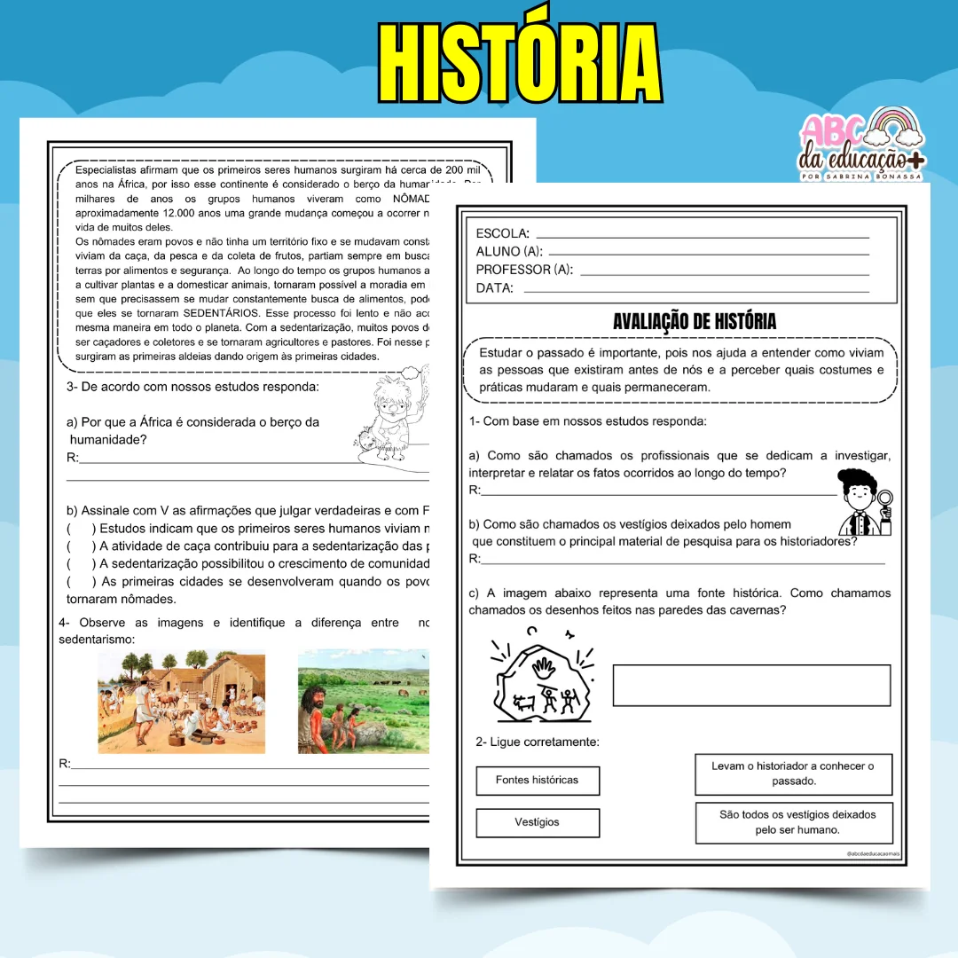 Kit Avaliações 4º ano – 1º bimestre – Editável - Image 8