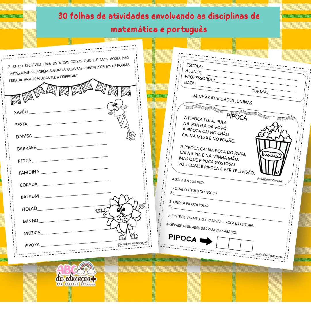 Sequencia Didática junina- 1º e 2º ano - Image 2