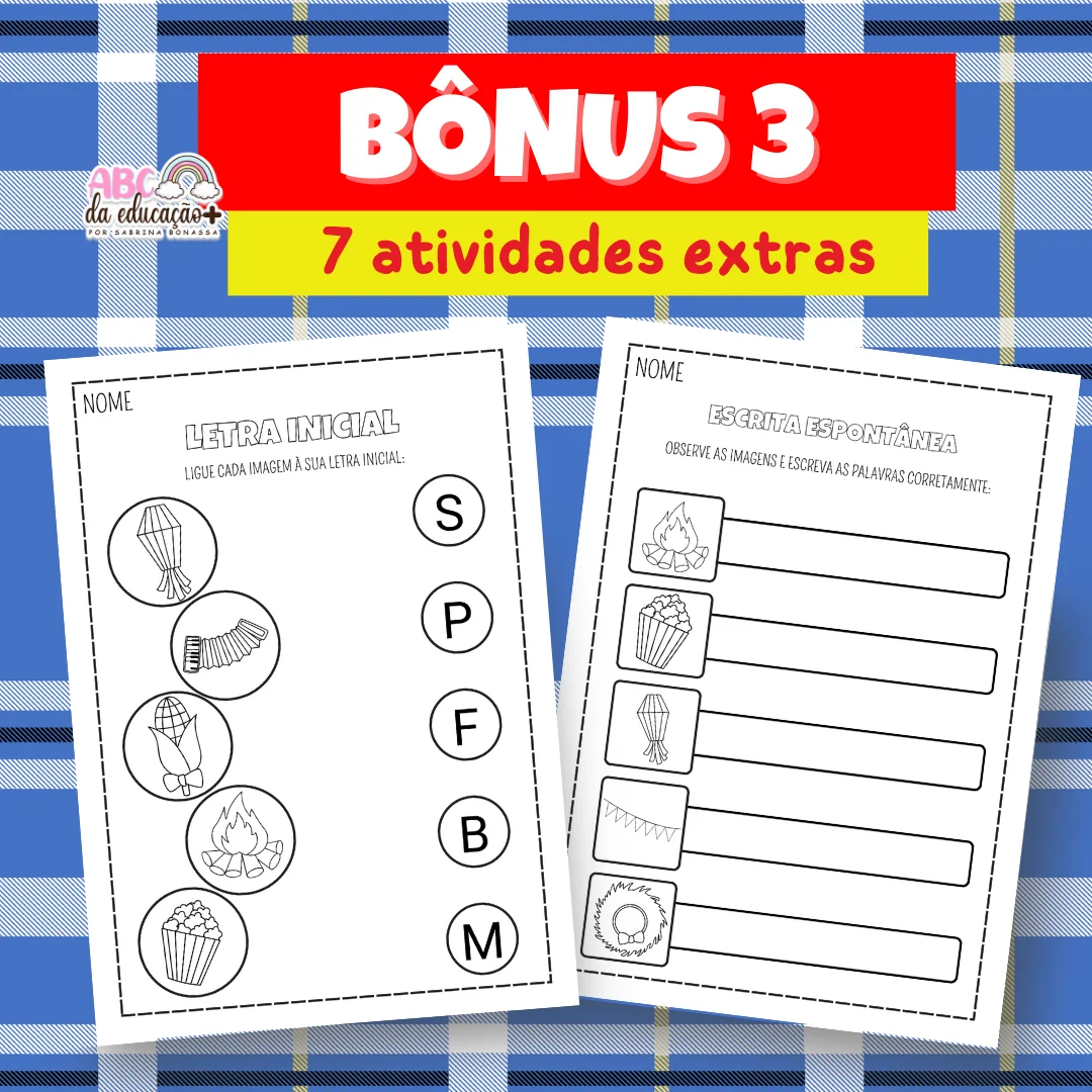 Sequencia Didática junina- 1º e 2º ano - Image 12