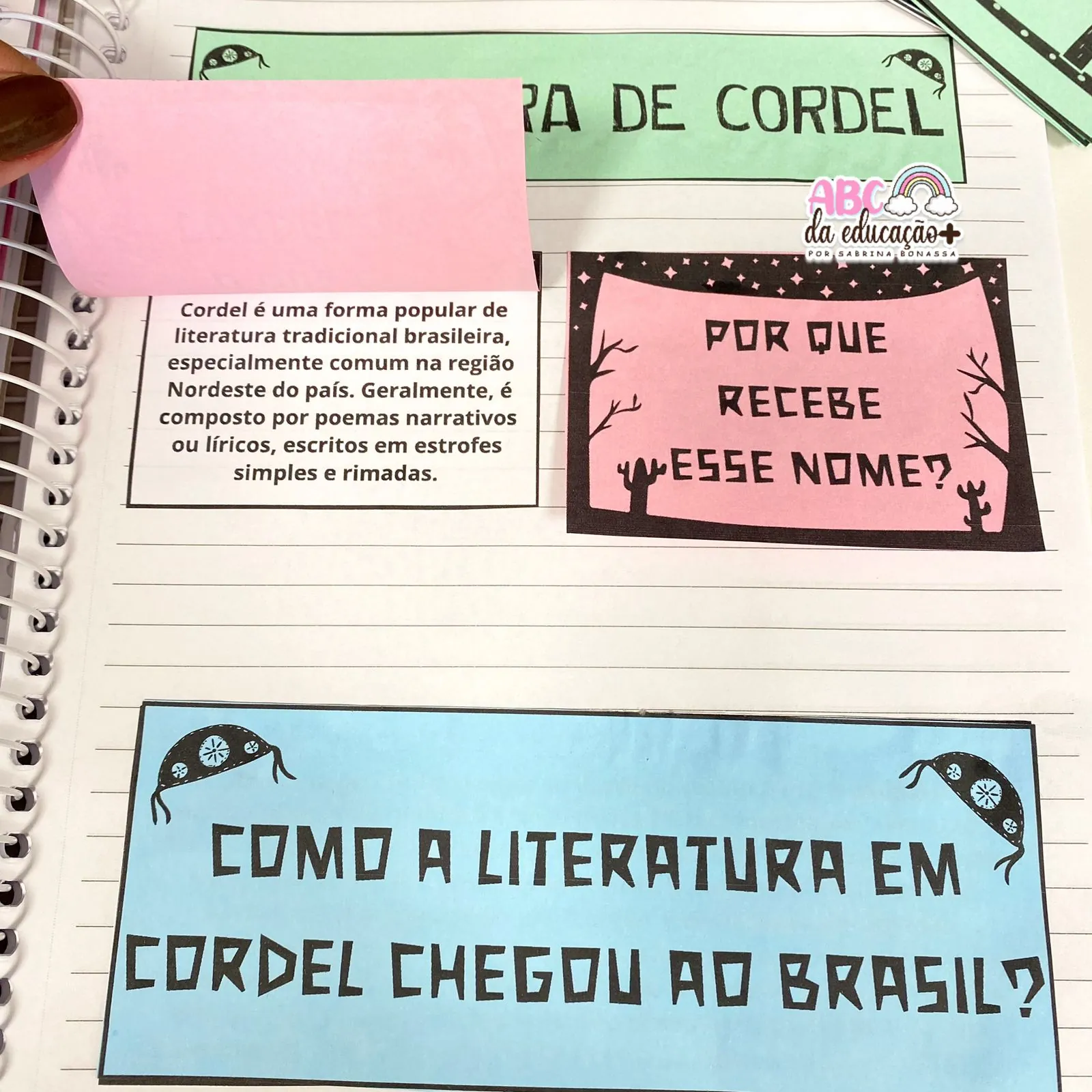 Cordel Literário - Projeto, atividades e painel - Imagem 10
