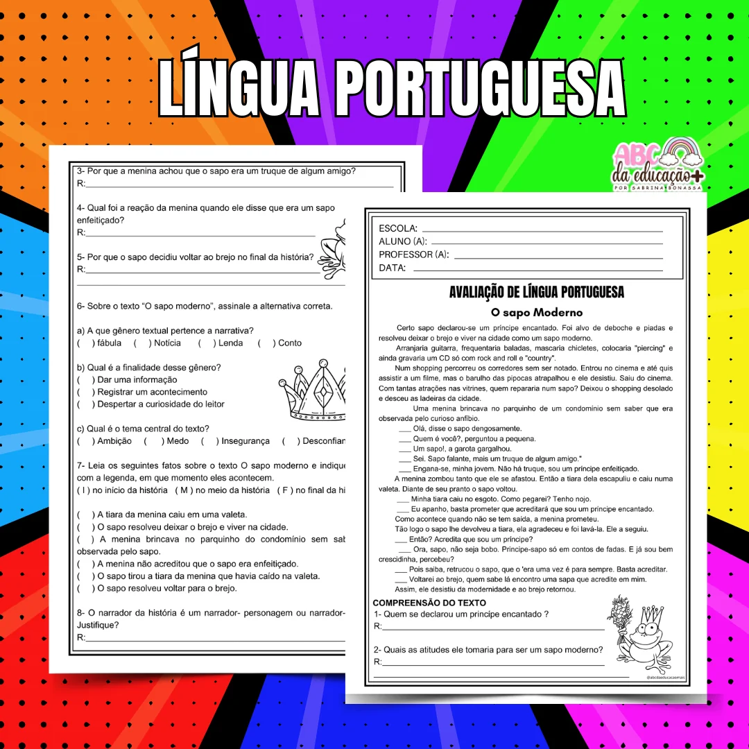 Kit Avaliações 5º ano – 2º bimestre – Editável - Image 2