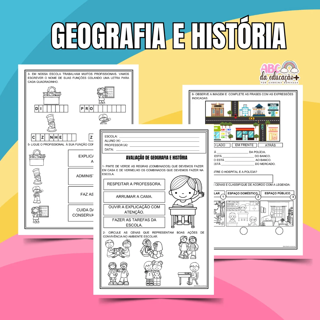 Kit Avaliações 1º ano – 2º bimestre – Editável - Image 6