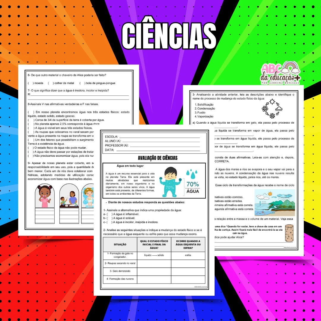Kit Avaliações 5º ano – 2º bimestre – Editável - Image 6