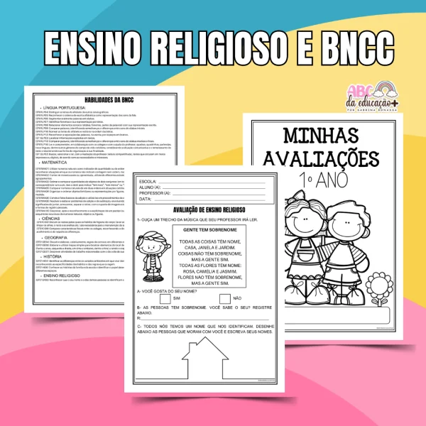 Kit Avaliações 1º ano – 2º bimestre – Editável - Image 8