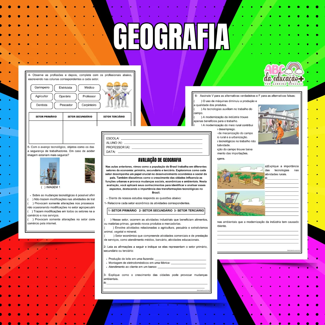 Kit Avaliações 5º ano – 2º bimestre – Editável - Image 8