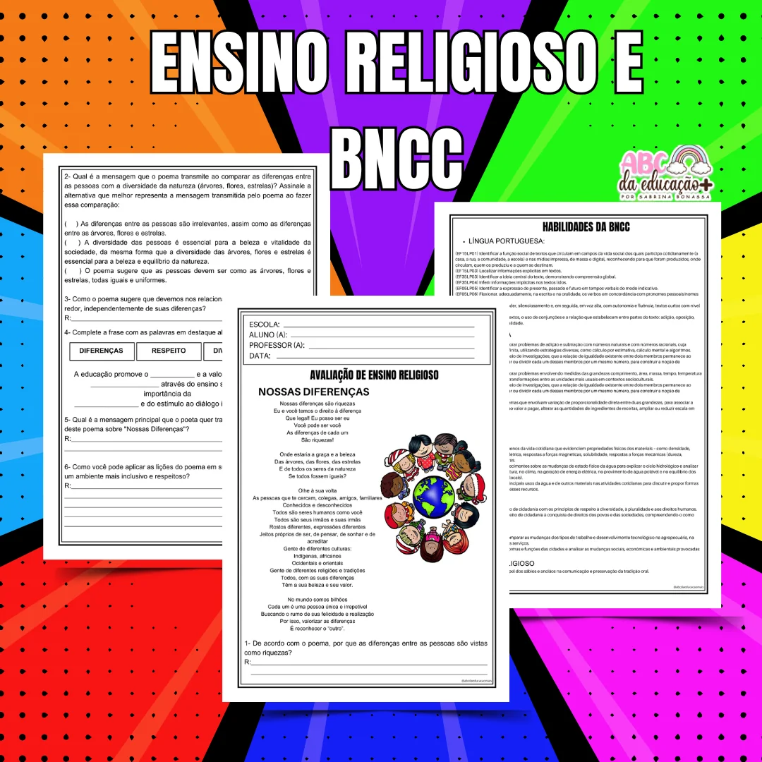 Kit Avaliações 5º ano – 2º bimestre – Editável - Image 9