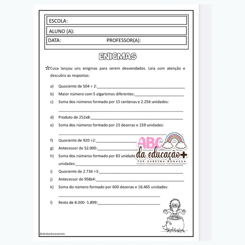 Sequência Didática- Folclore 4º e 5 ano- editável - Image 6