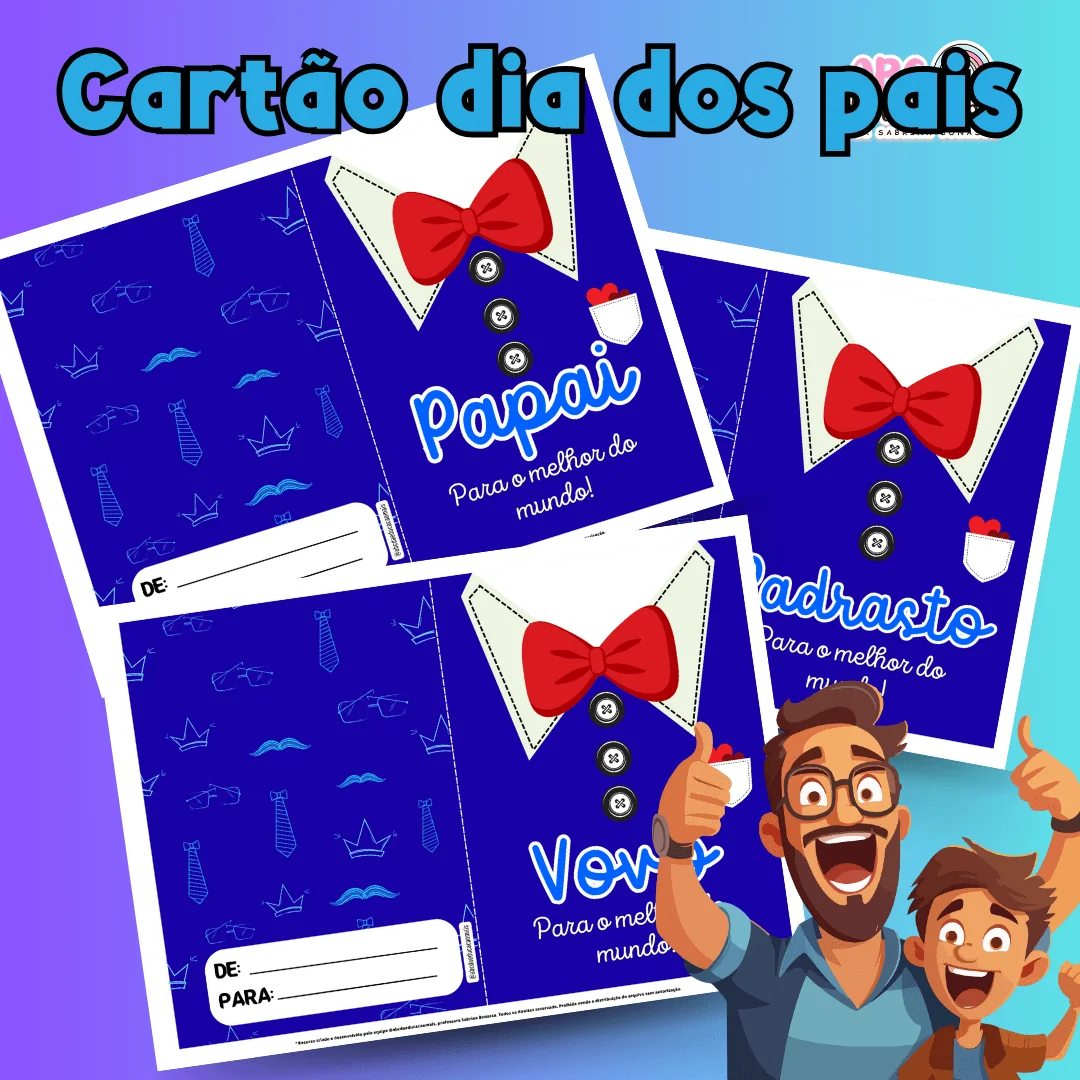 Cartão dia dos Pais Camisa - Image 5