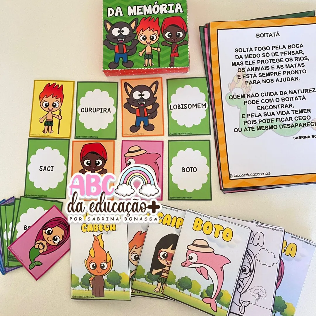 Kit Folclore- 3 em 1 Alfabetização - Image 7