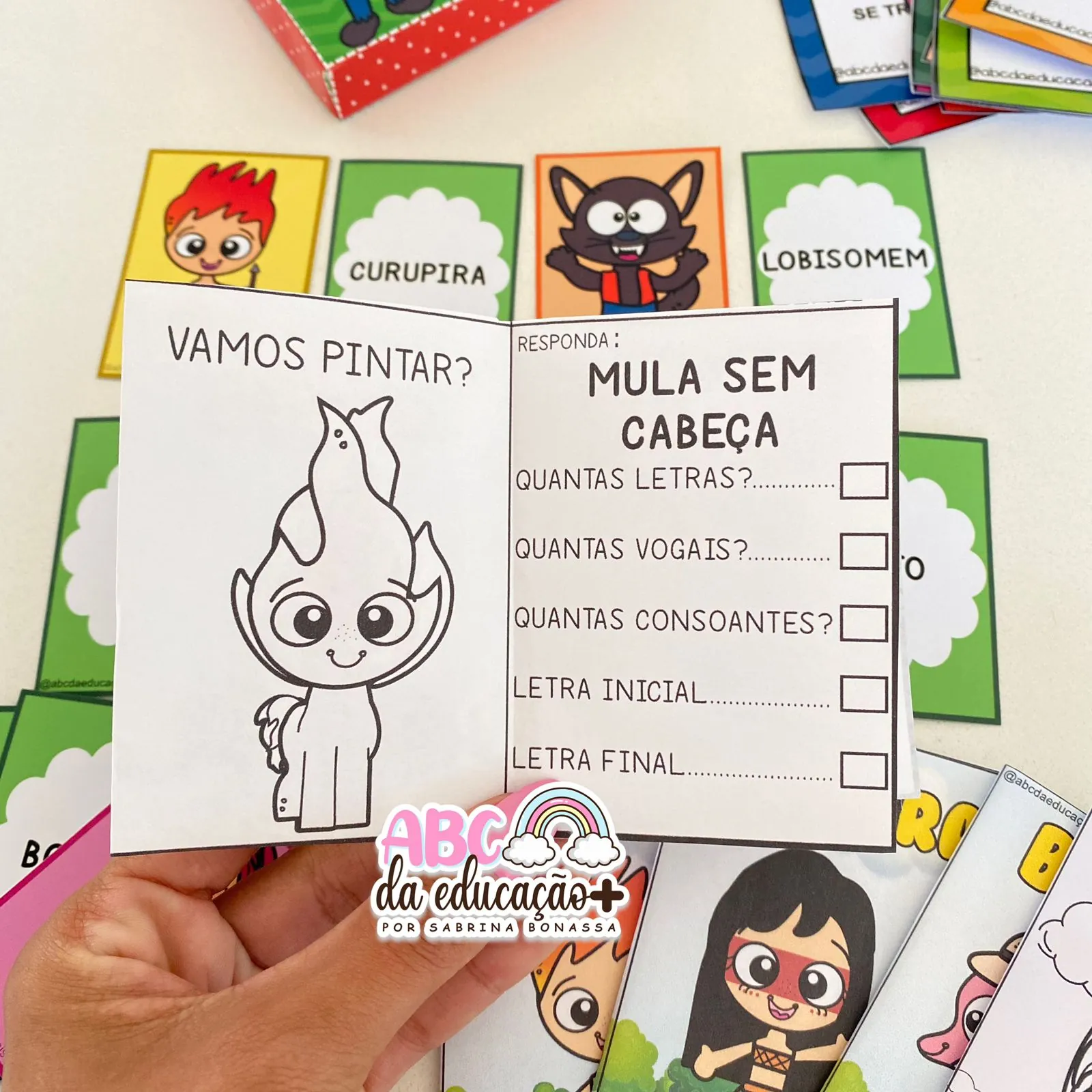 Kit Folclore- 3 em 1 Alfabetização - Imagem 2