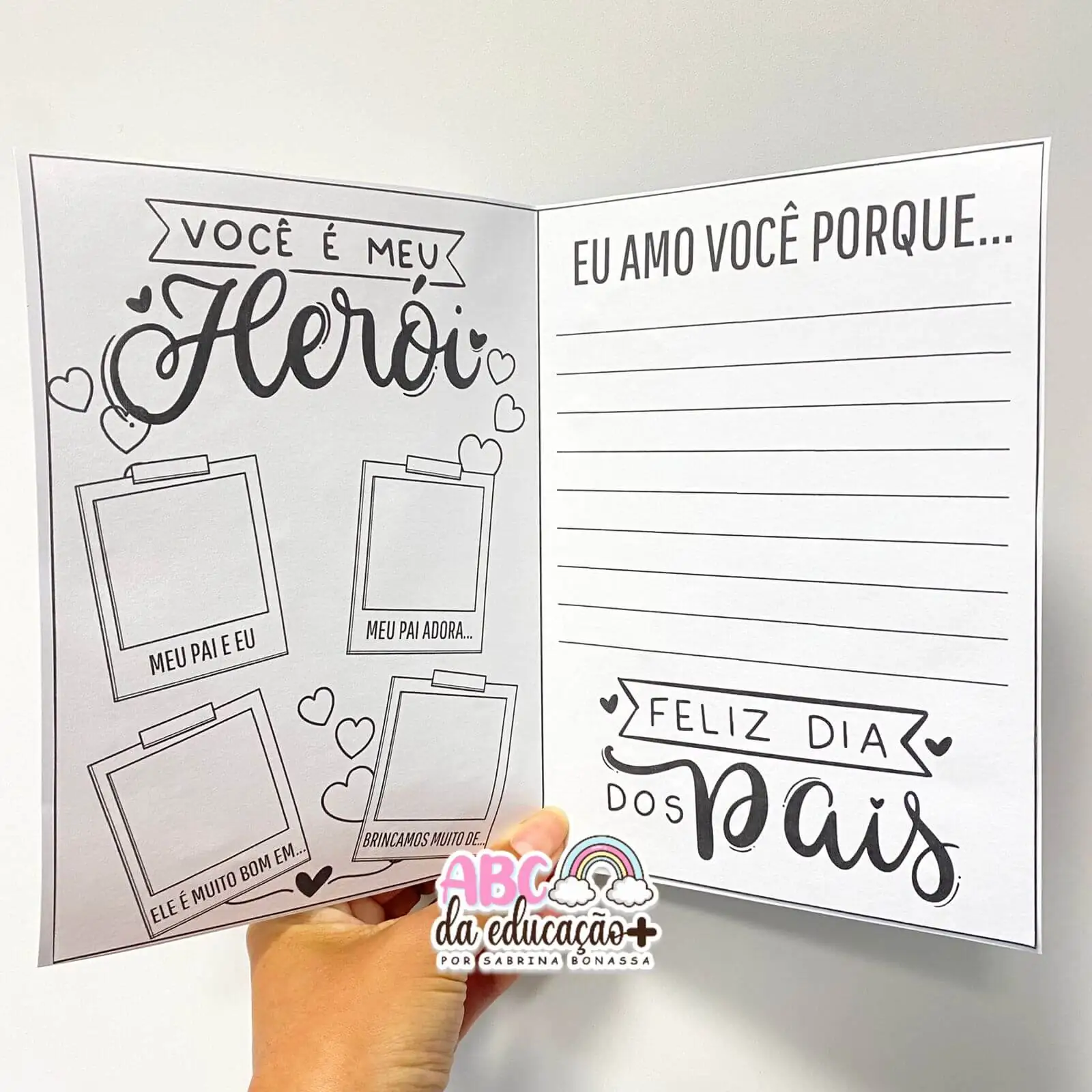 Cartão dia dos Pais Camisa - Imagem 2