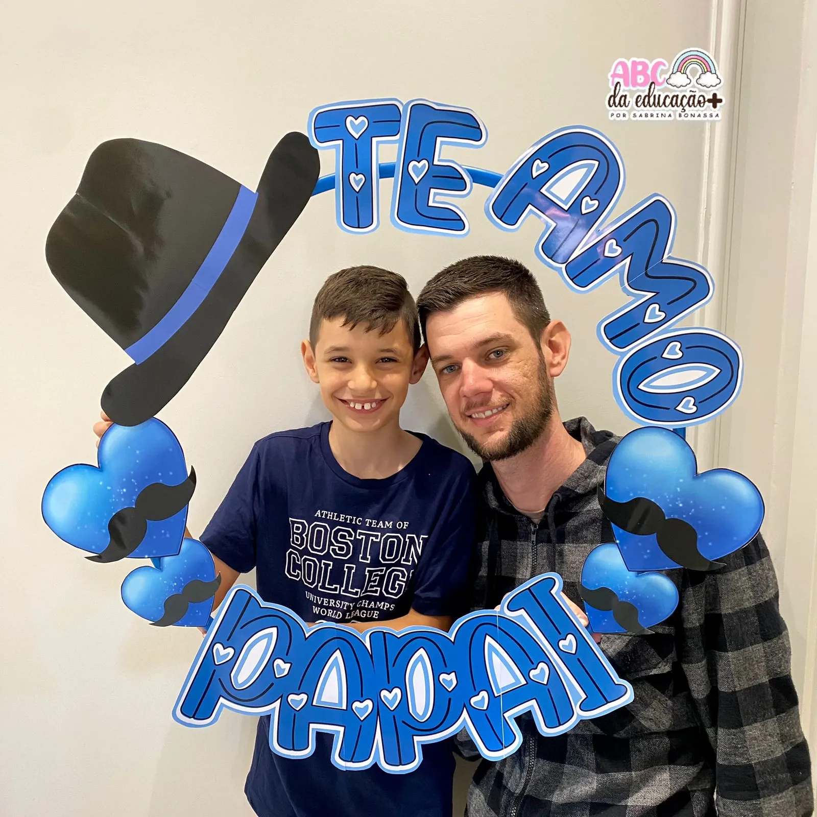 Moldura de Fotos no Bambolê Dia dos Pais - Imagem 3