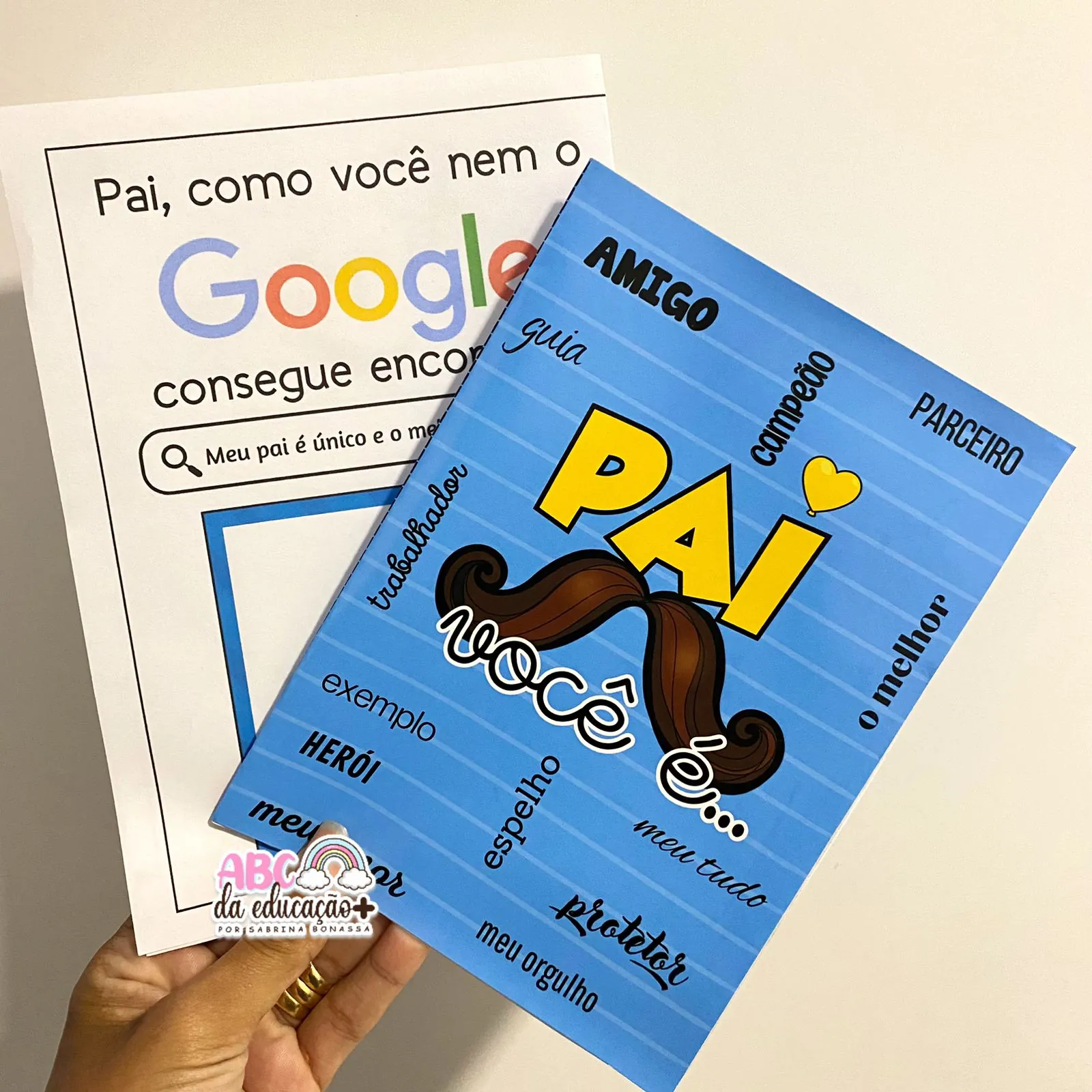 Cartão dia dos Pais “Meu Pai é…”