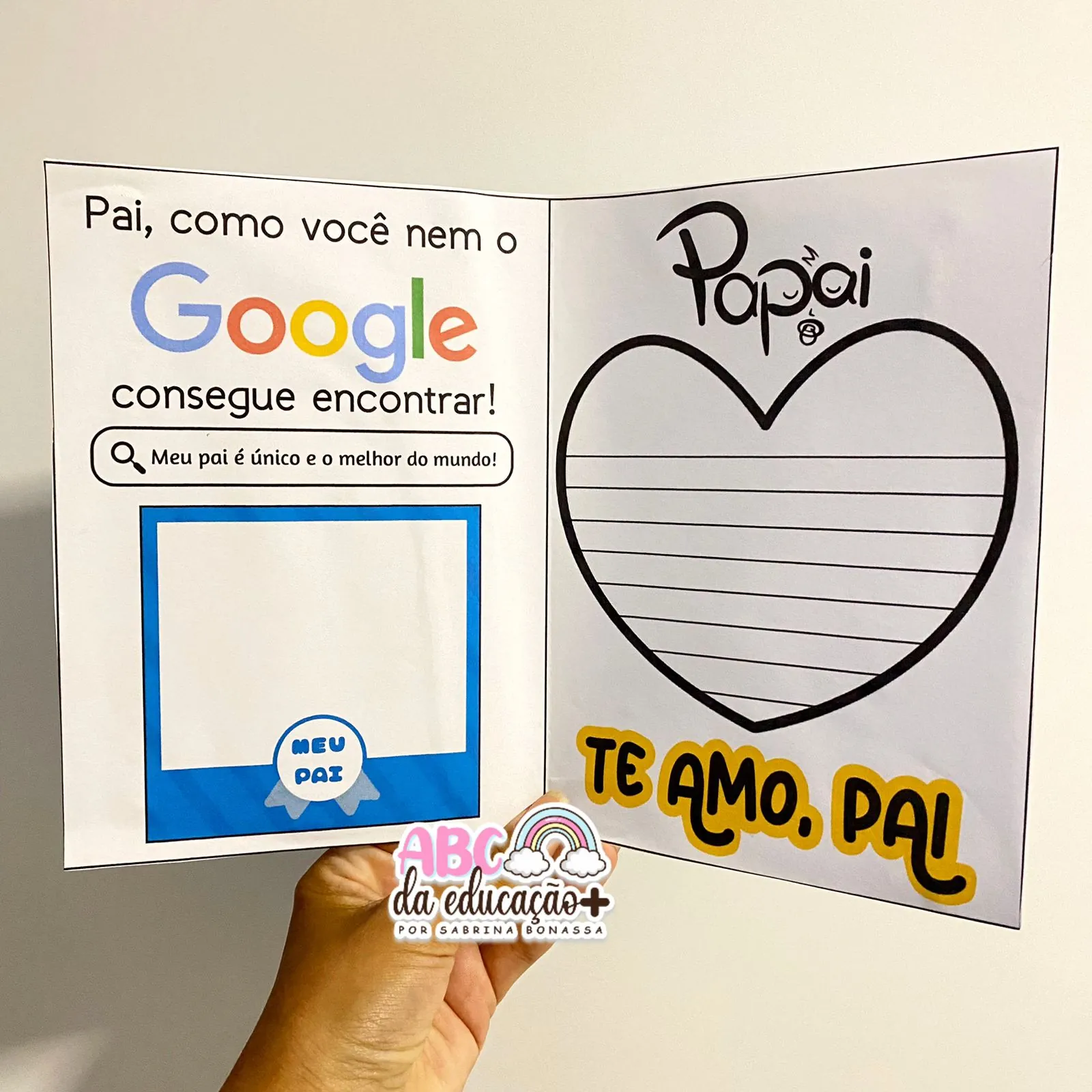 Cartão dia dos Pais “Meu Pai é…” - Imagem 3