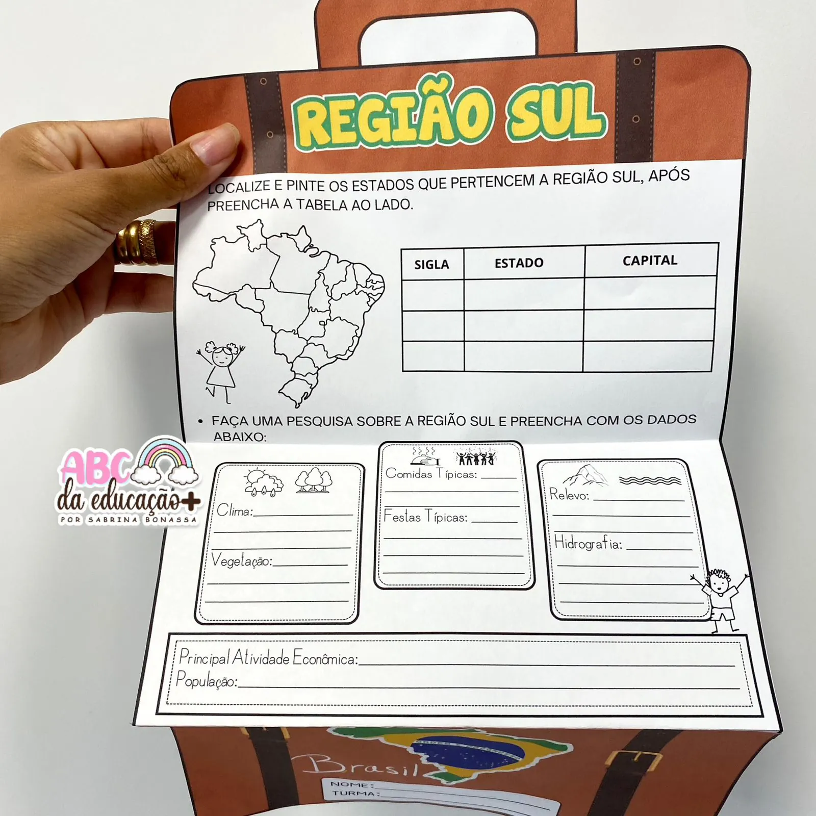 Maleta das Regiões do Brasil – Atividade Interativa - Imagem 3