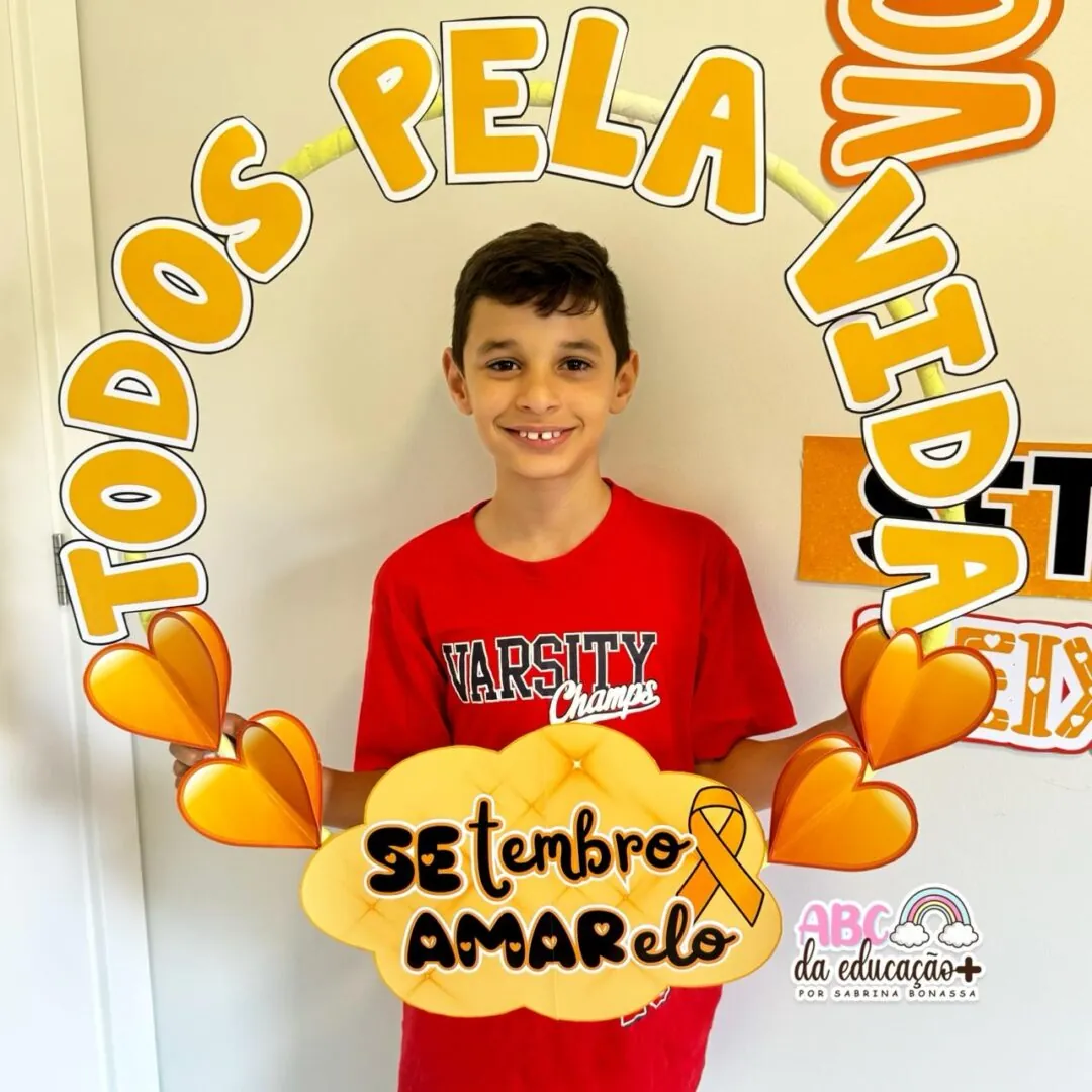 Moldura de Fotos no Bambolê Setembro Amarelo - Image 2