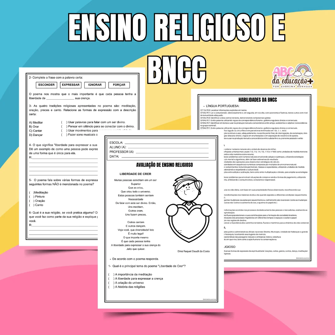 Kit Avaliações 4º ano – 3º bimestre – Editável - Image 9