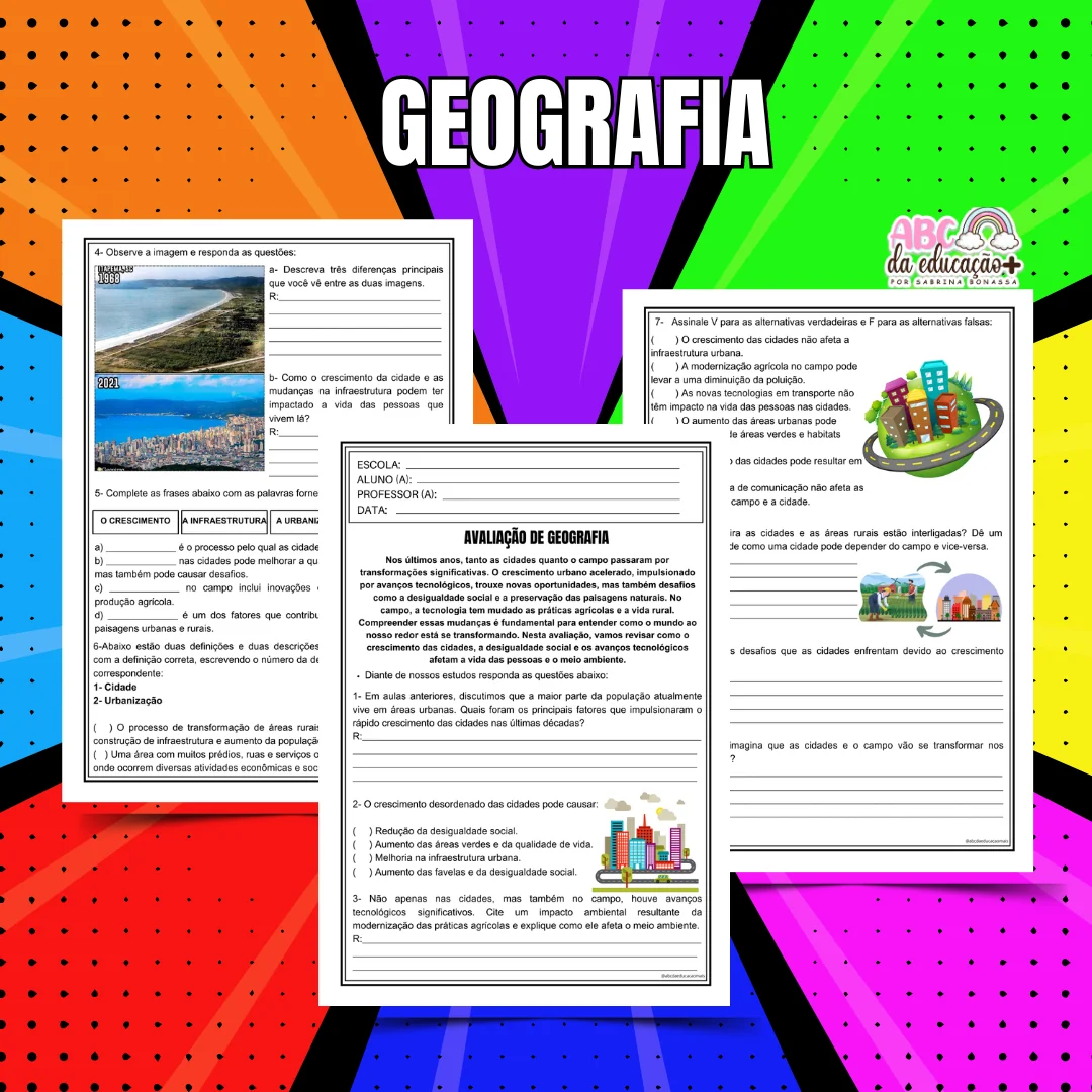 Kit Avaliações 5º ano – 3º bimestre – Editável - Image 6