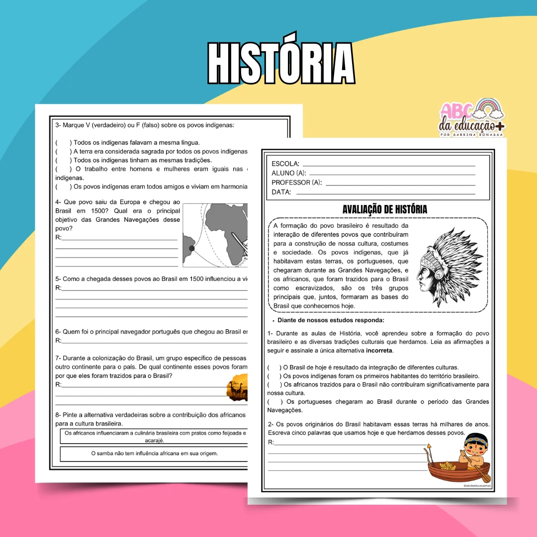 Kit Avaliações 4º ano – 3º bimestre – Editável - Image 8