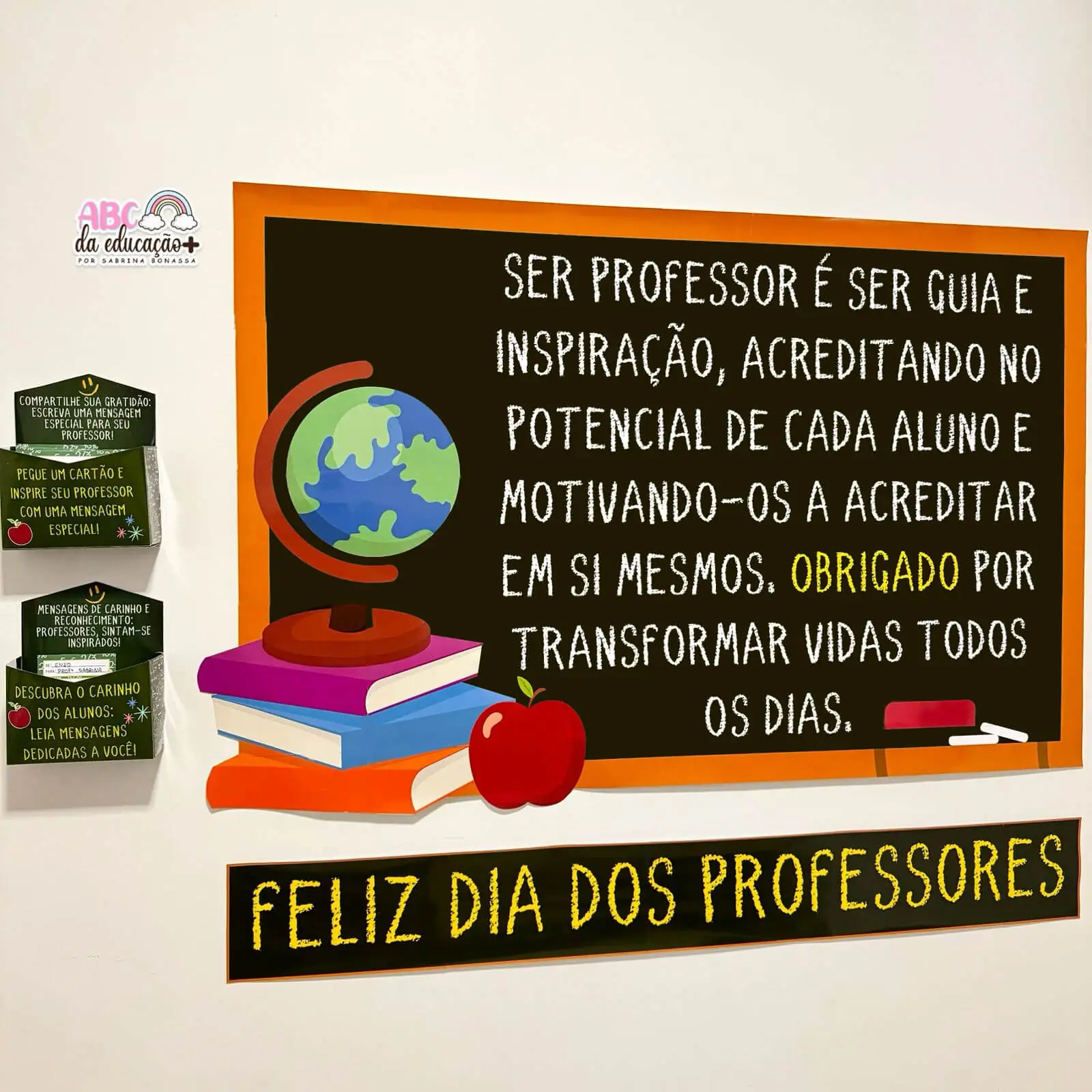 Painel Interativo do Dia dos Professores – Caixinhas Motivacionais - Imagem 2