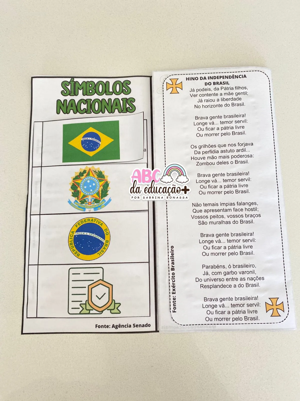 Folder Independência do Brasil - Imagem 5