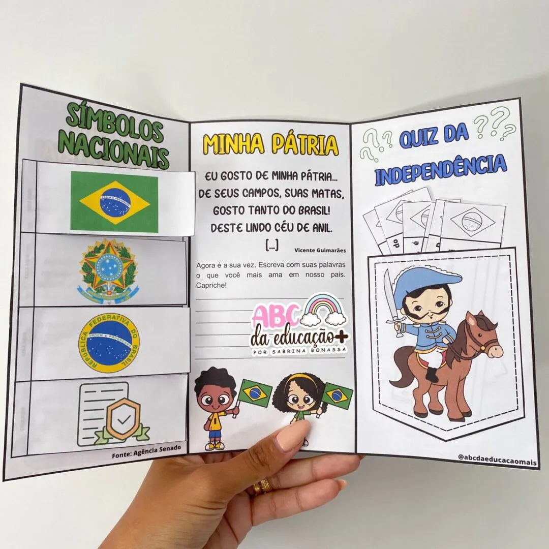 Folder Independência do Brasil