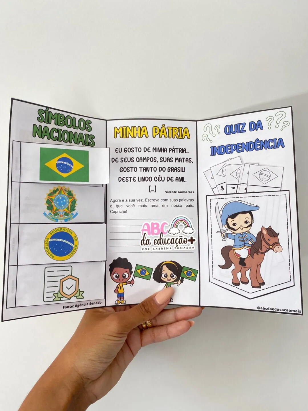 Folder Independência do Brasil