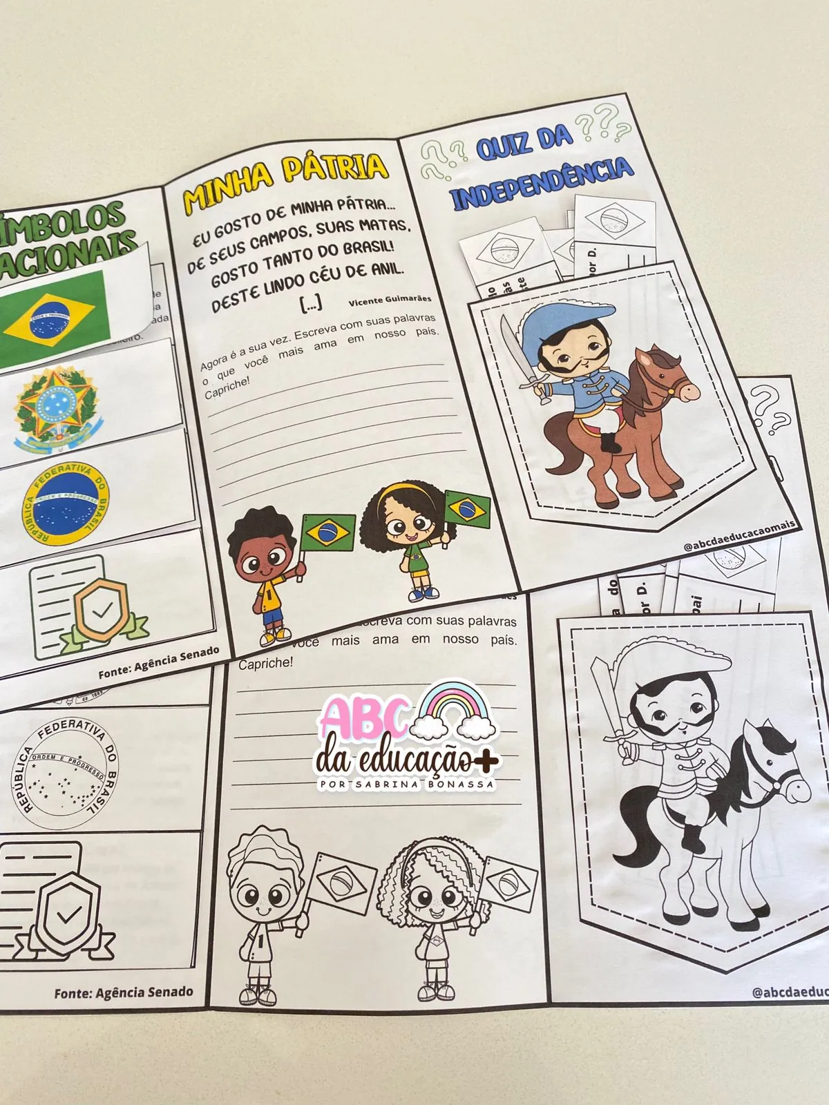 Folder Independência do Brasil - Imagem 2