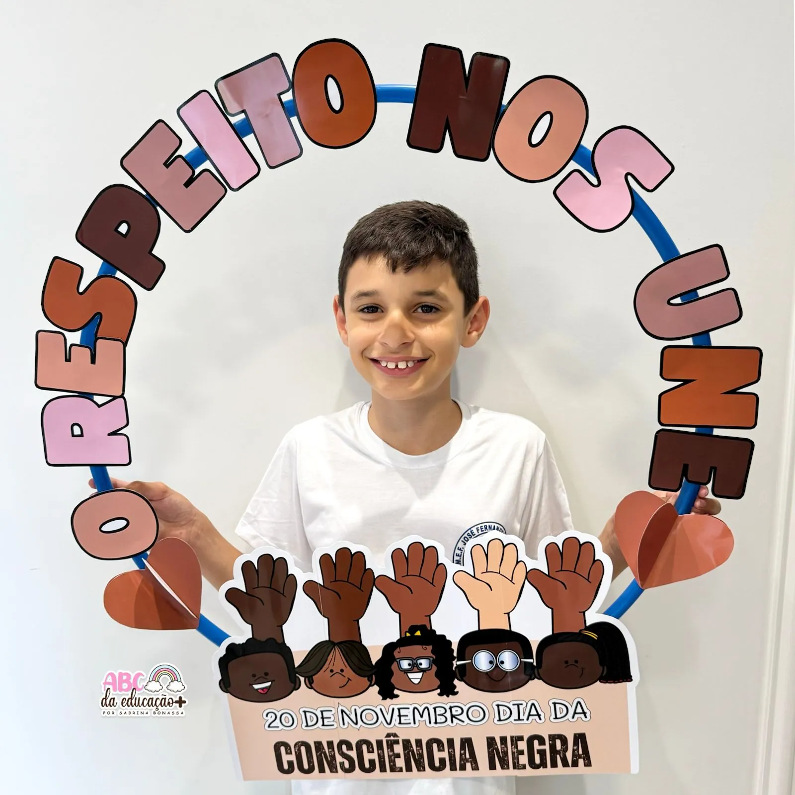 Moldura de fotos no Bambolê Consciência Negra - Imagem 3