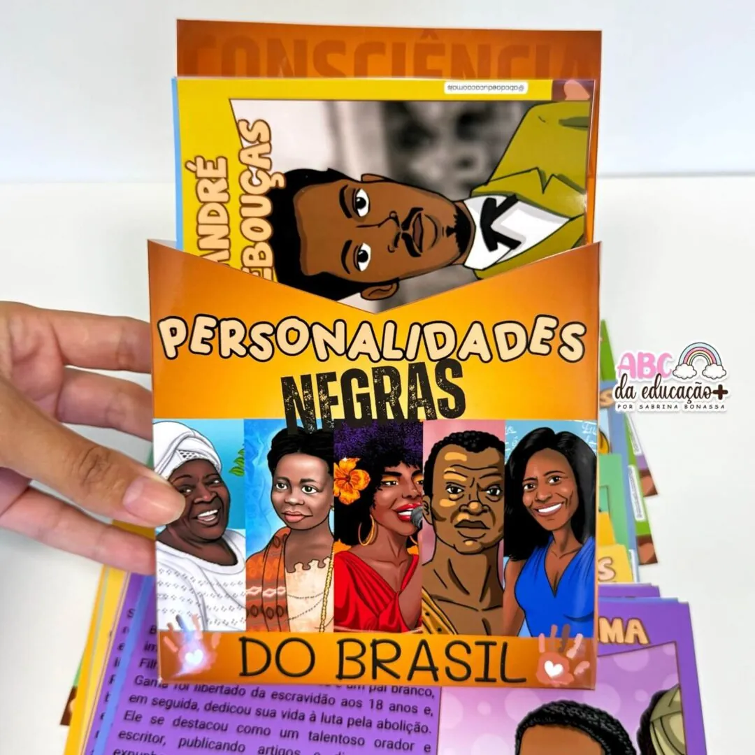 Personalidades Negras Brasileiras – Fichas informativas + atividades + plano de aula