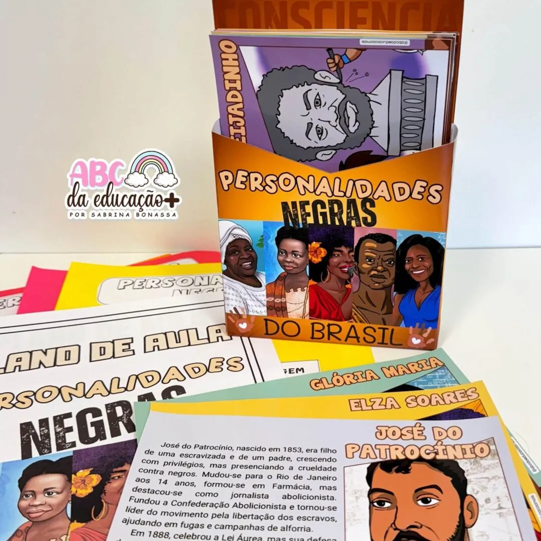 Personalidades Negras Brasileiras – Fichas informativas + atividades + plano de aula - Image 6
