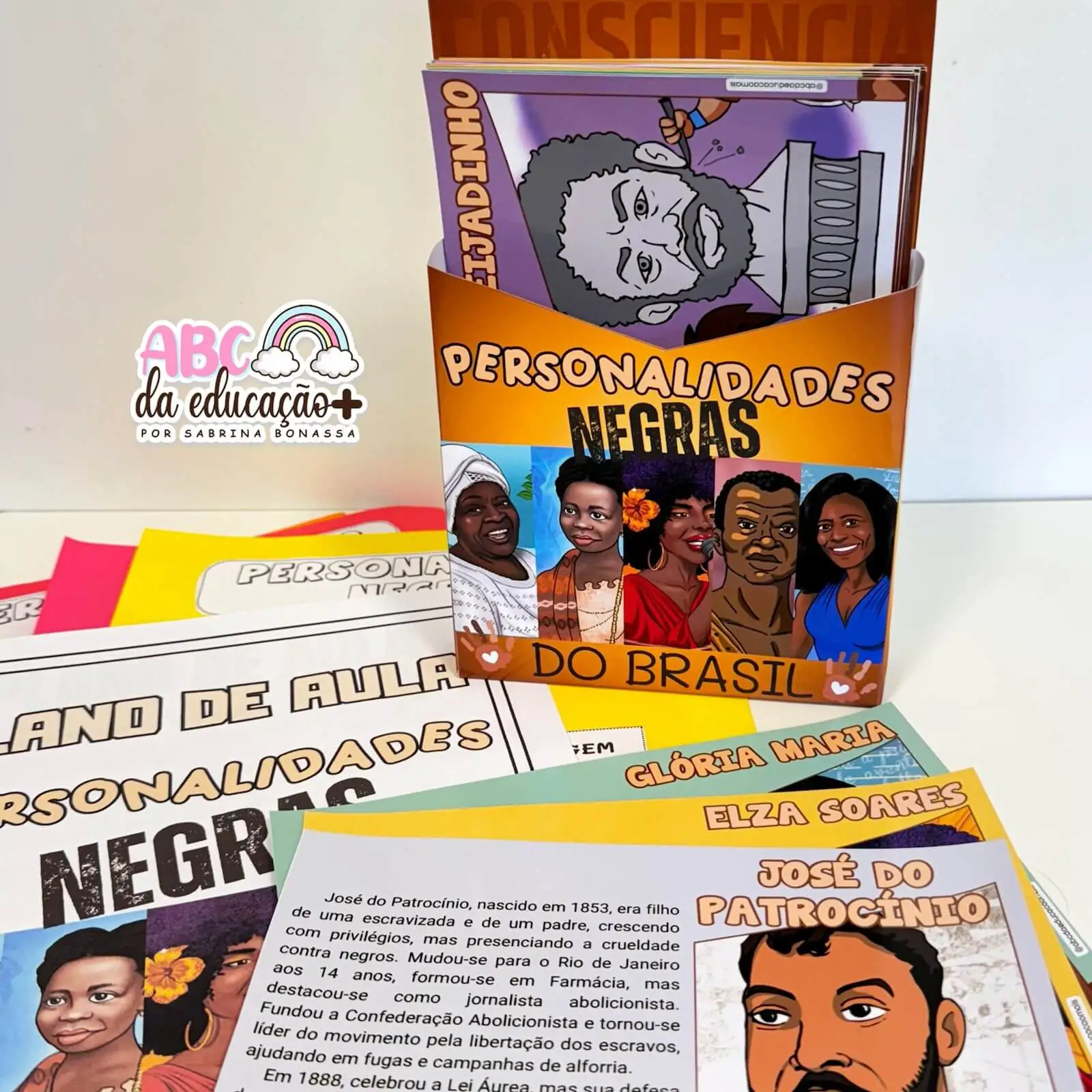 Personalidades Negras Brasileiras – Fichas informativas + atividades + plano de aula - Imagem 6