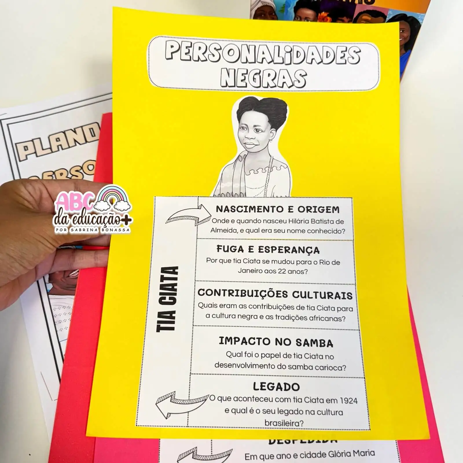 Personalidades Negras Brasileiras – Fichas informativas + atividades + plano de aula - Imagem 5