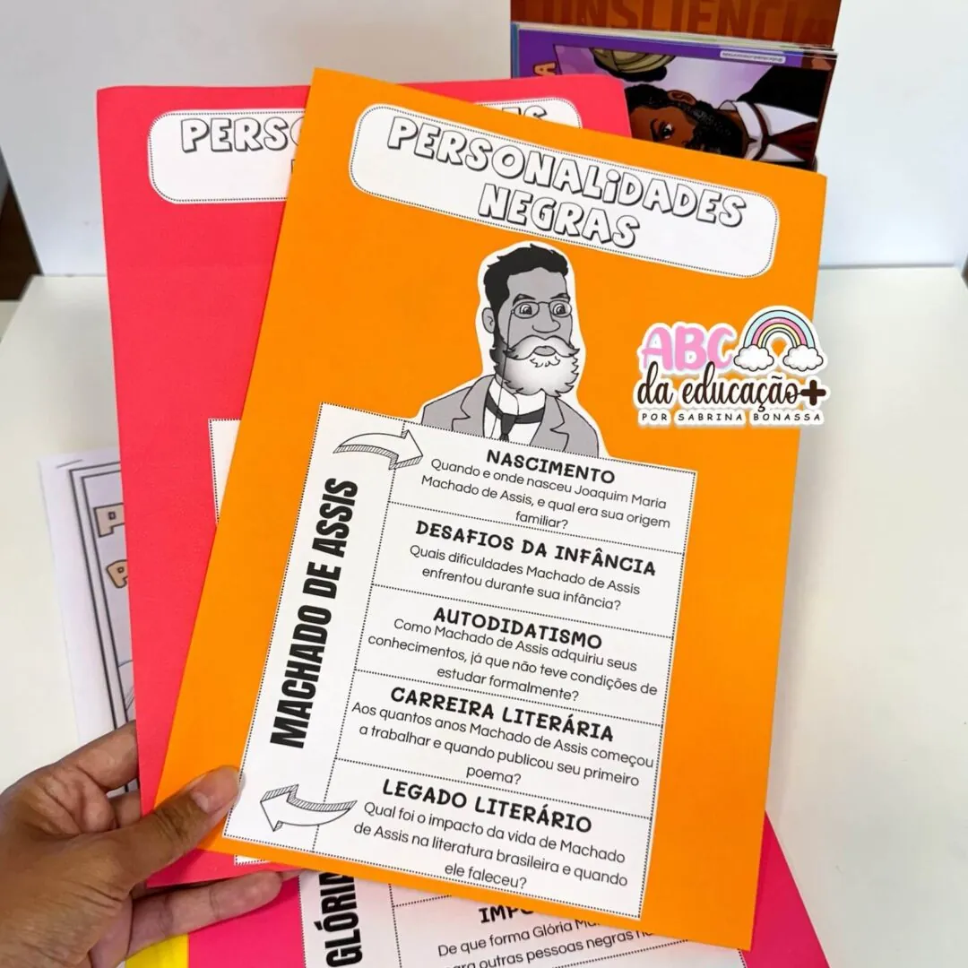 Personalidades Negras Brasileiras – Fichas informativas + atividades + plano de aula - Image 3