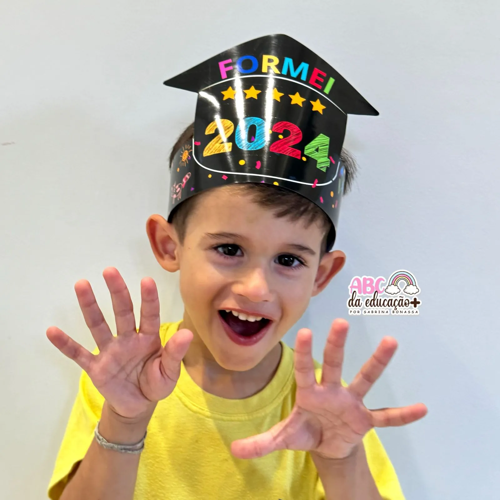 Moldura Bambolê Formandos + Capelo - Imagem 4