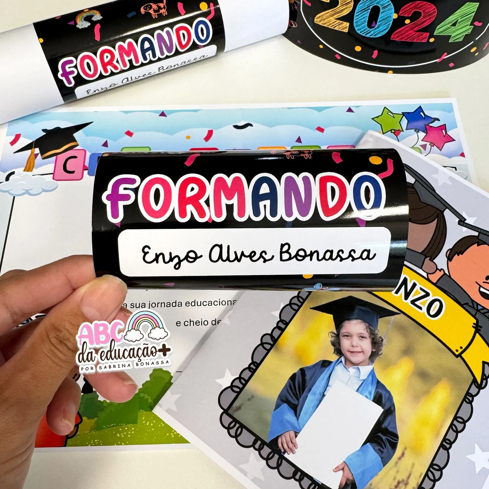 Mini Kit de Formatura Infantil 2025 - Imagem 4