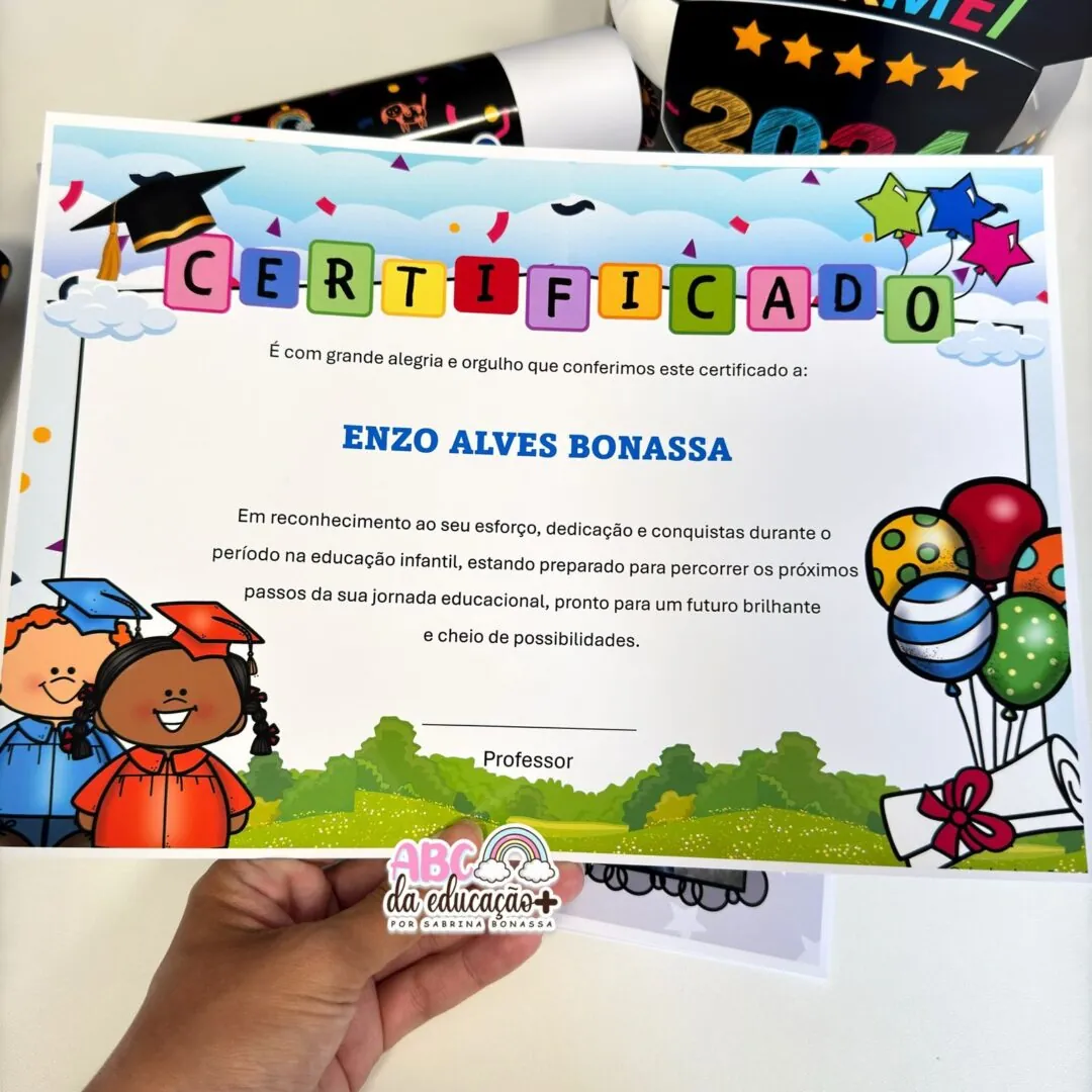 Mini Kit de Formatura Infantil 2024 - Image 5