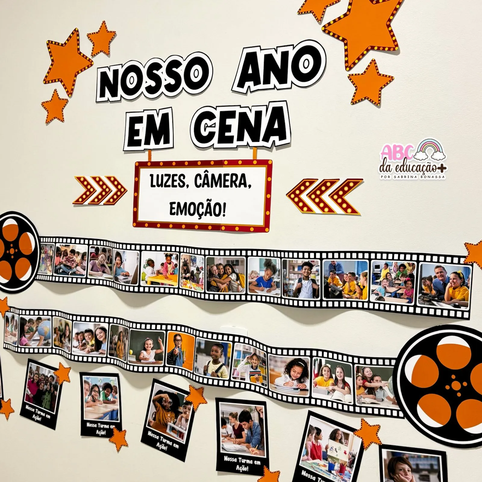 Painel Melhores Momentos do Ano -Editável