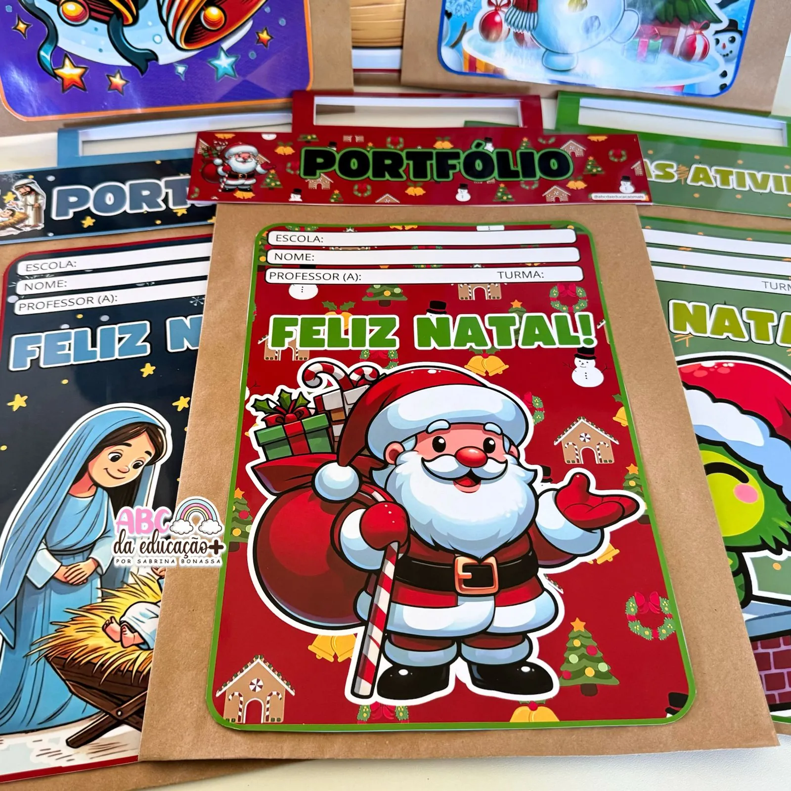 Alça + Capinha de Natal para Envelope - Imagem 4
