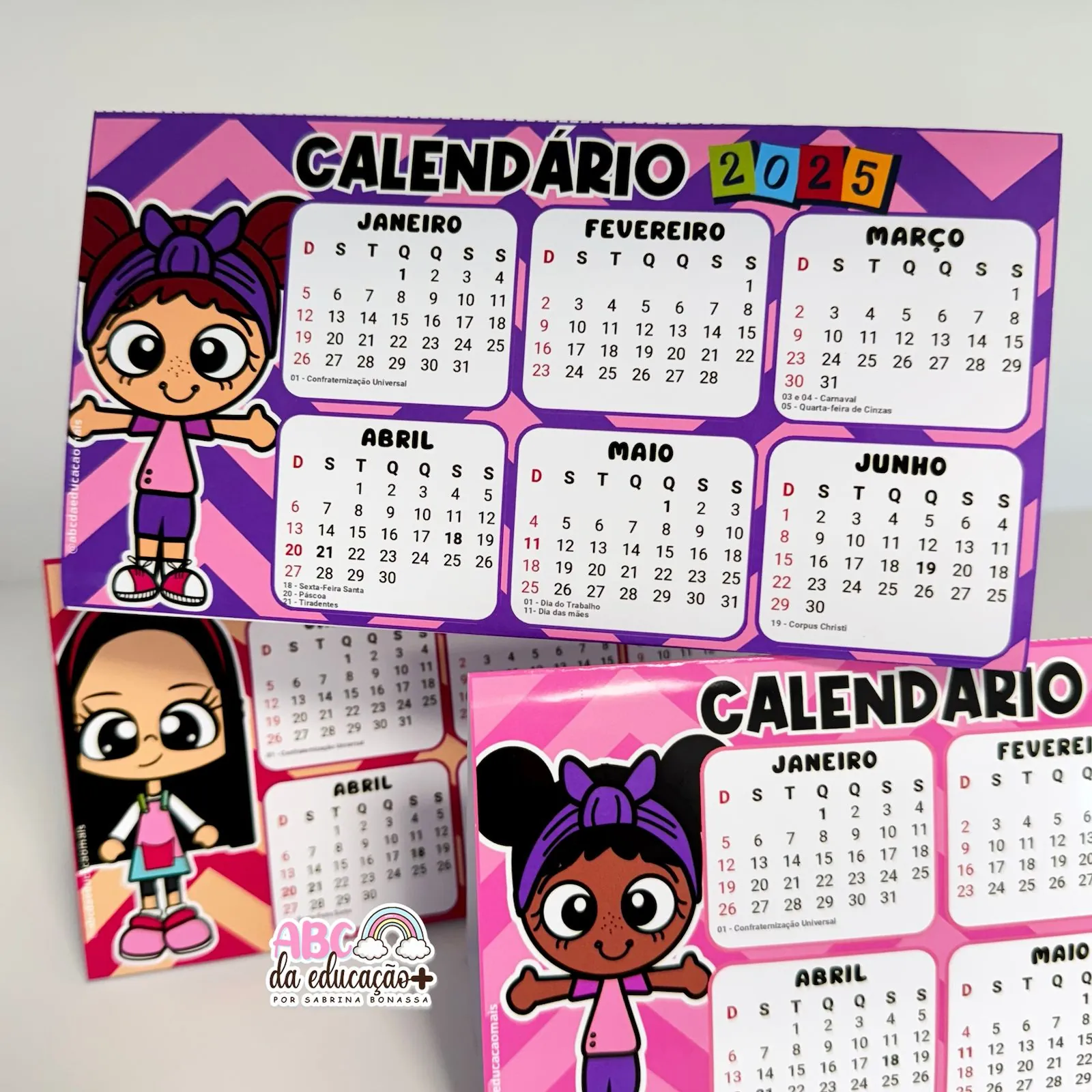 Calendário de Mesa 2025 - Imagem 2