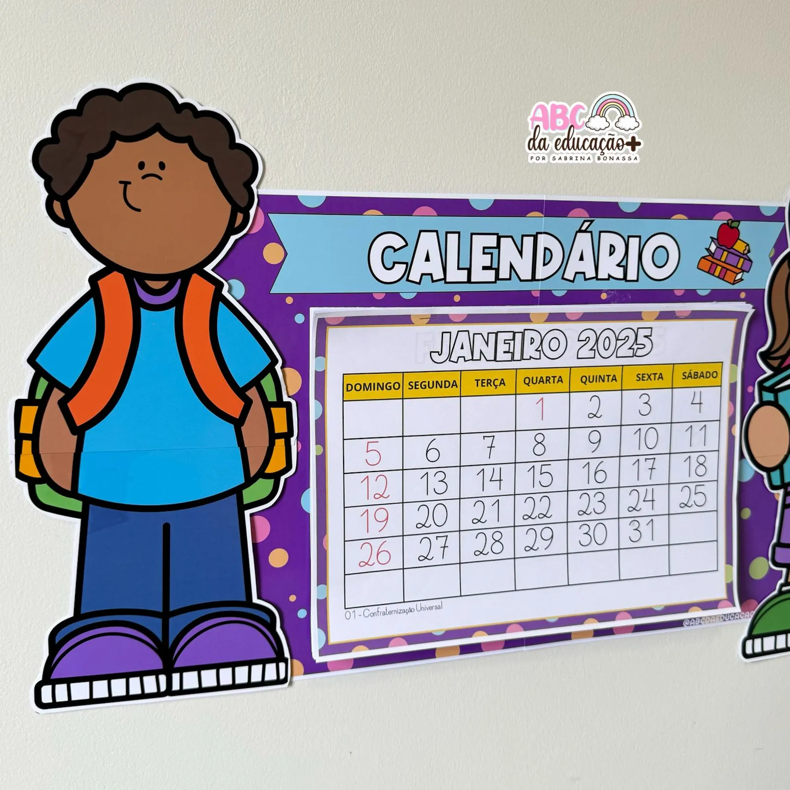 Calendário de parede 2025 - Imagem 5