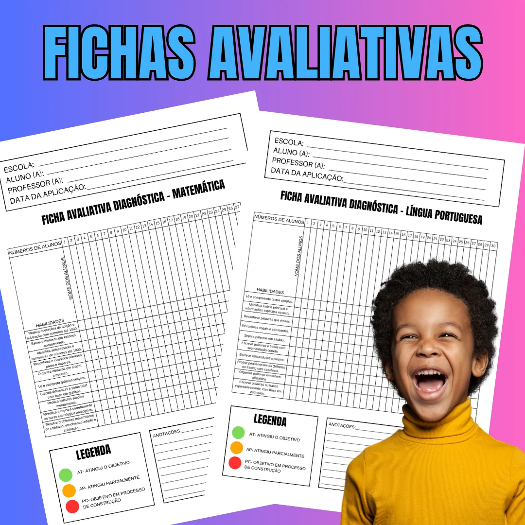 Avaliação de Sondagem Diagnóstica 3º ano – Língua Portuguesa e Matemática - Image 4