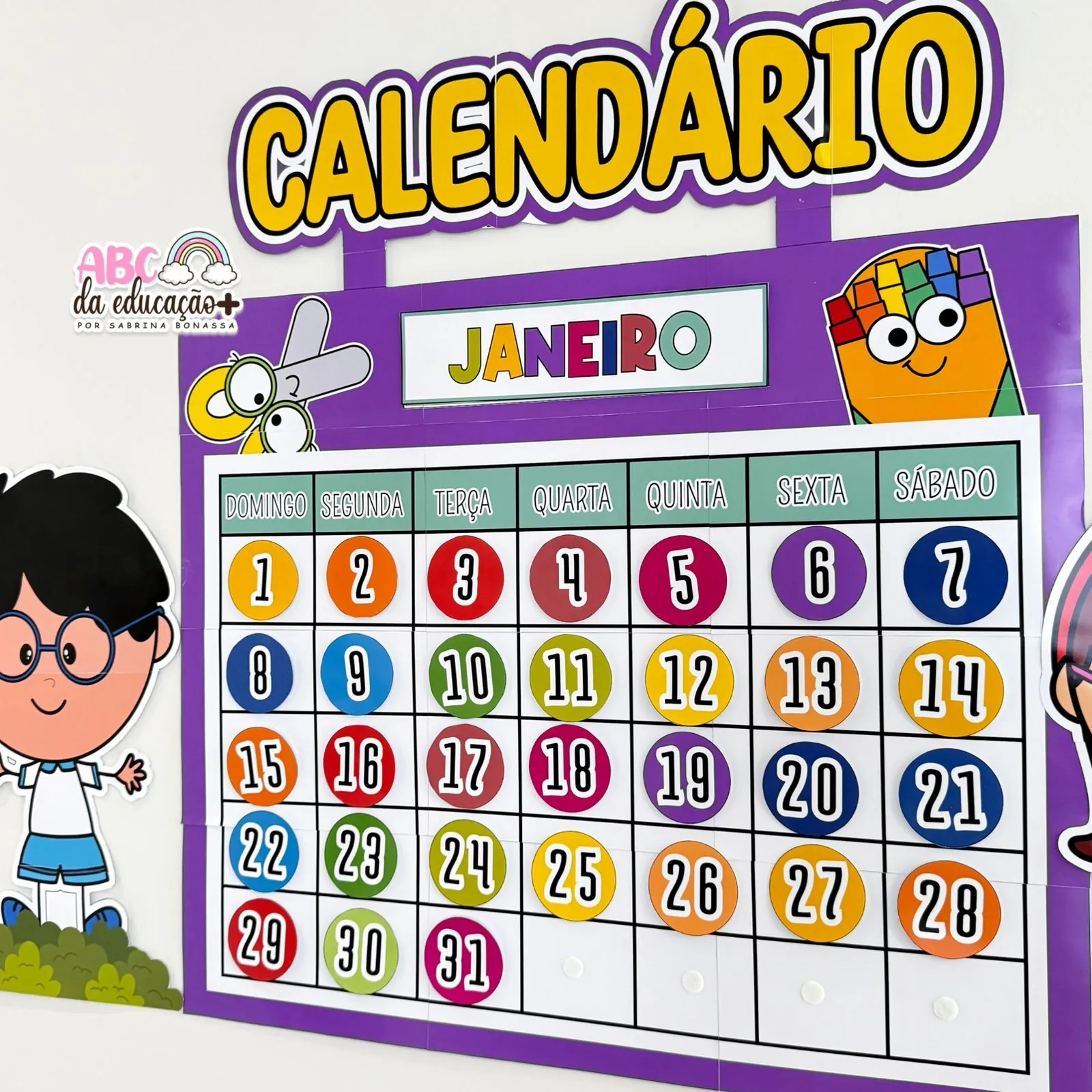 Calendário Interativo Escolar - Imagem 4