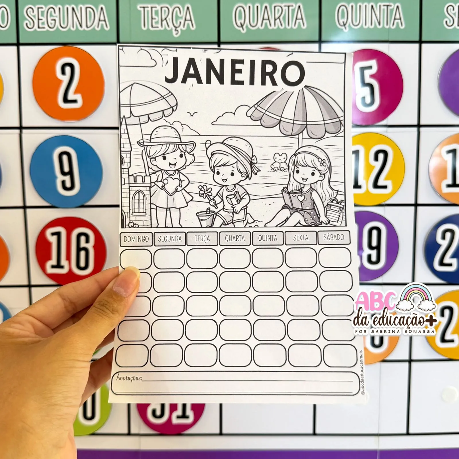Calendário Interativo Escolar - Imagem 2