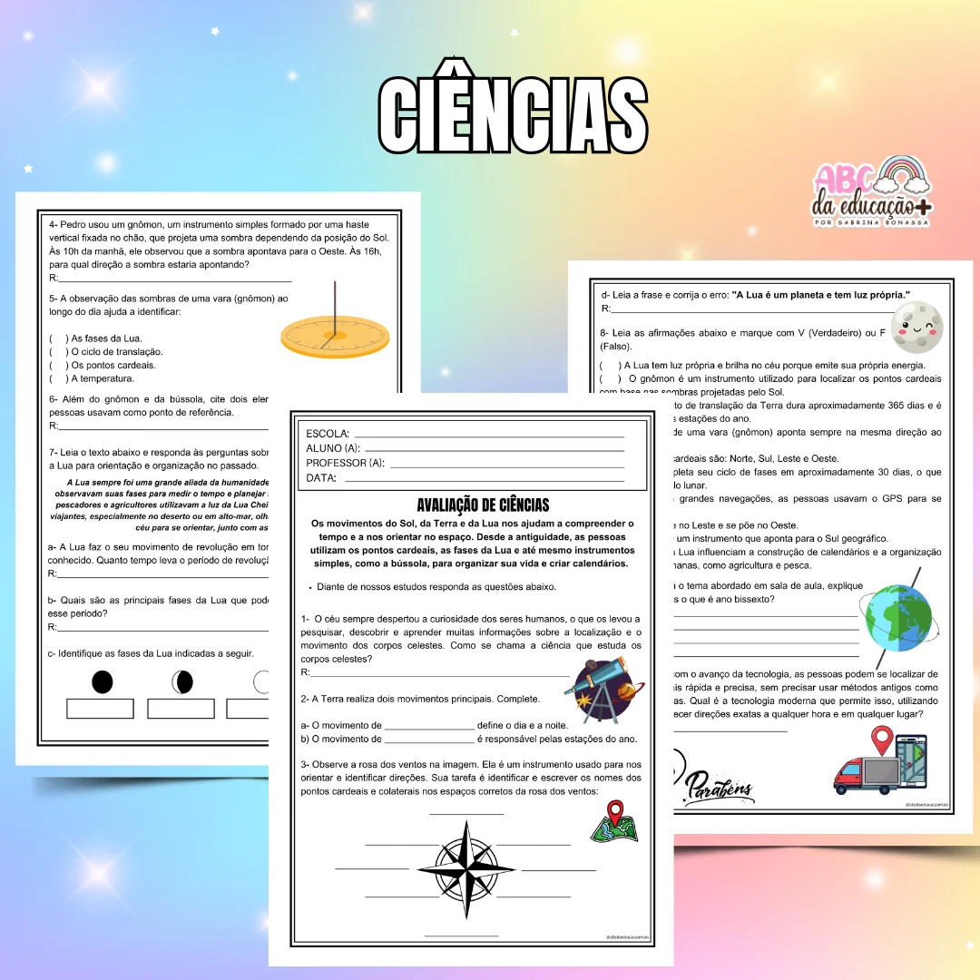 Kit Avaliações 4º ano – 4º bimestre – Editável - Image 6