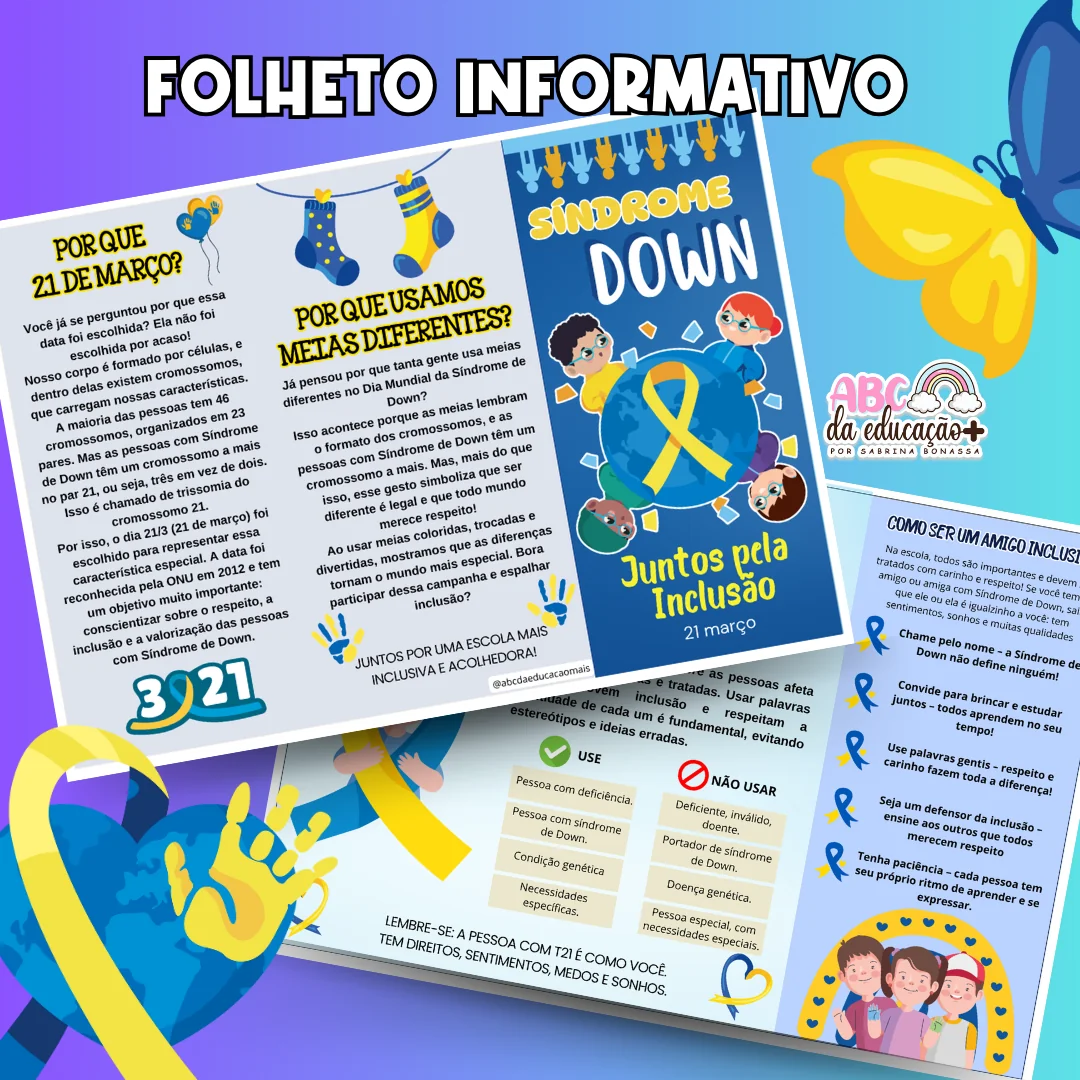 Folheto Informativo sobre a Síndrome de Down - Image 2