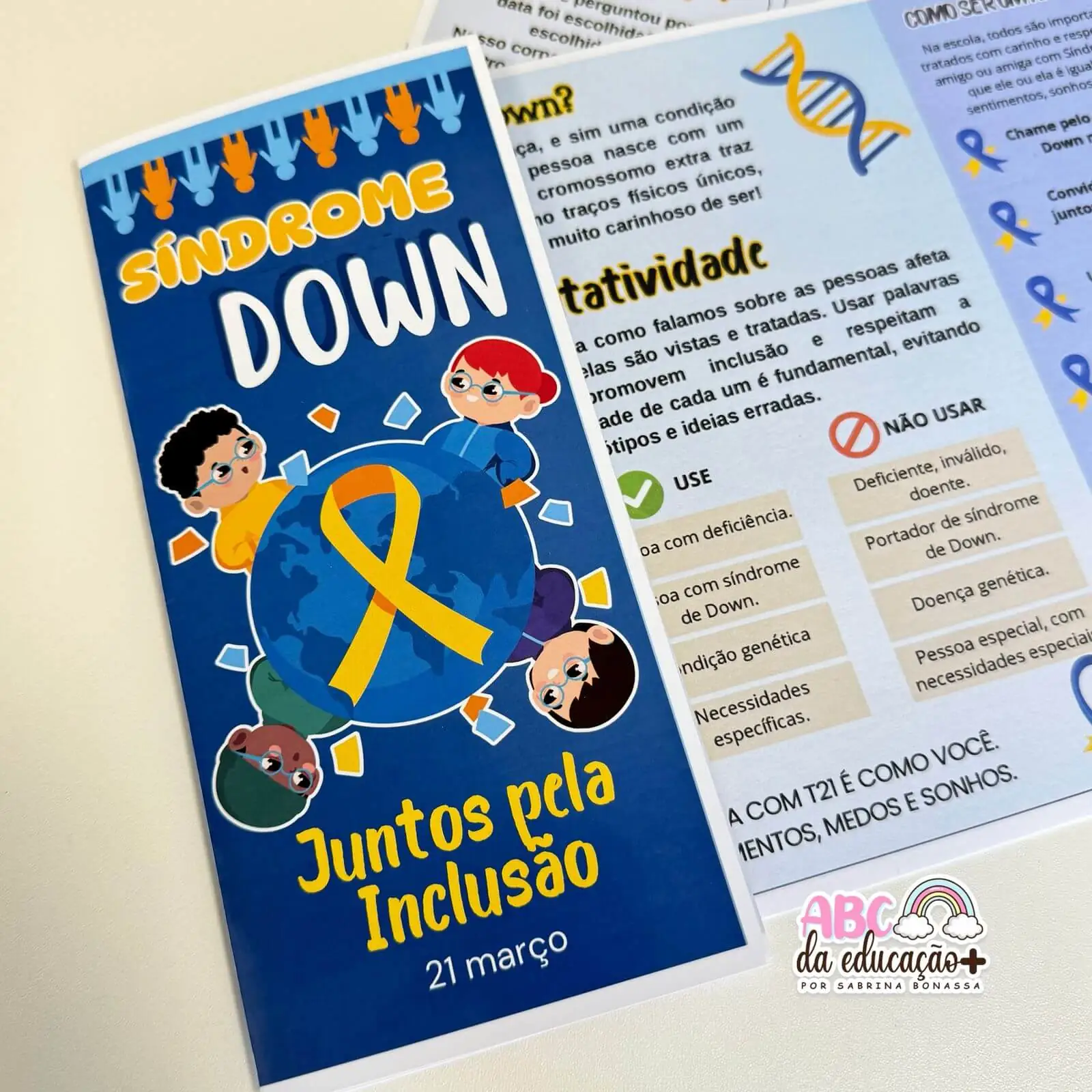 Folheto Informativo sobre a Síndrome de Down - Imagem 4
