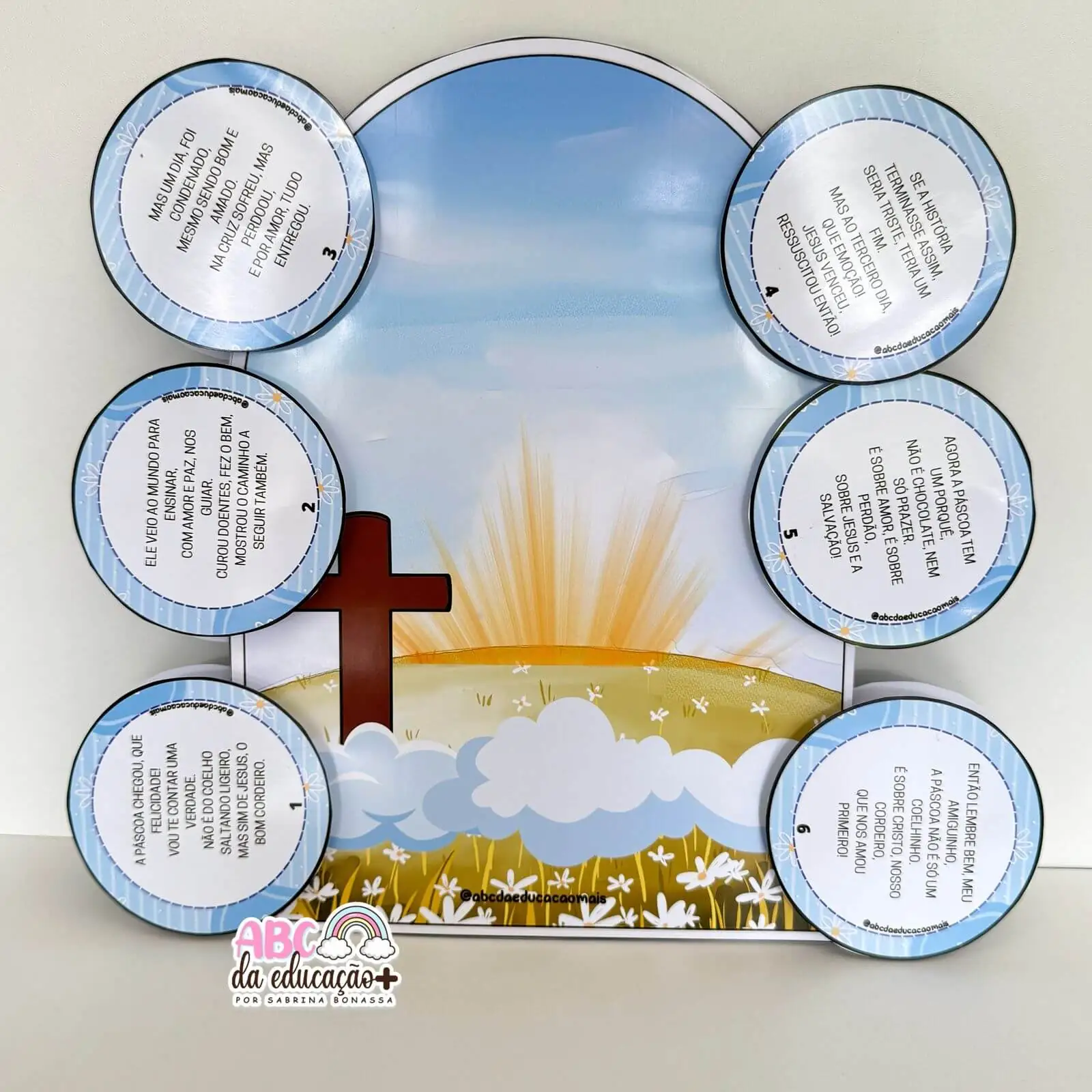 Páscoa – História na Luva ” Não é sobre o coelho mas sim sobre o Cordeiro” - Imagem 5