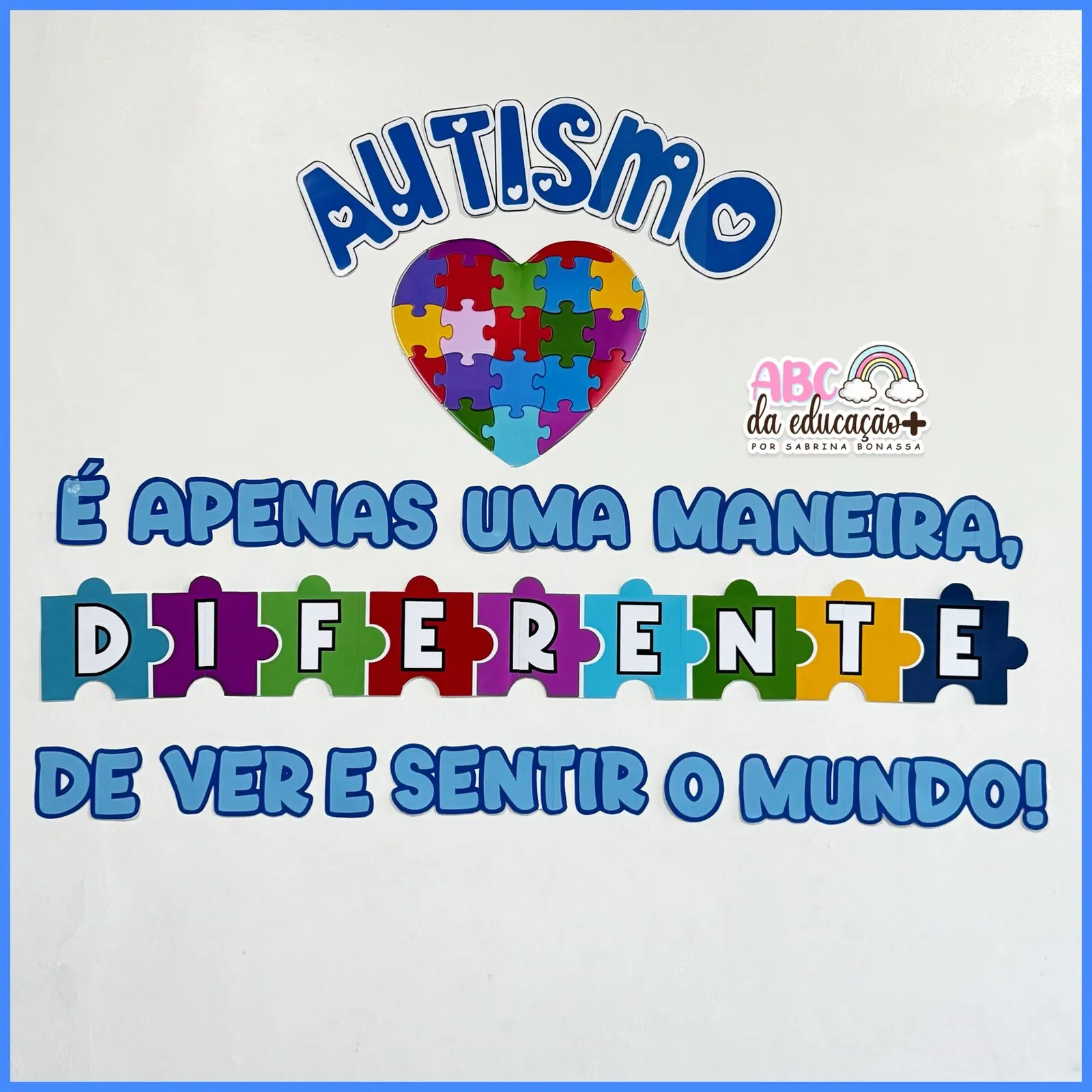 Painel Inclusivo Dia Mundial Do Autismo